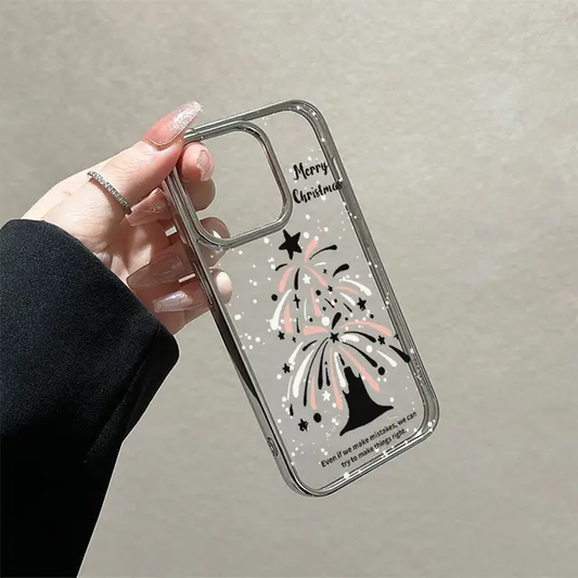 iPhone Series Christmas Fireworks Phone Case