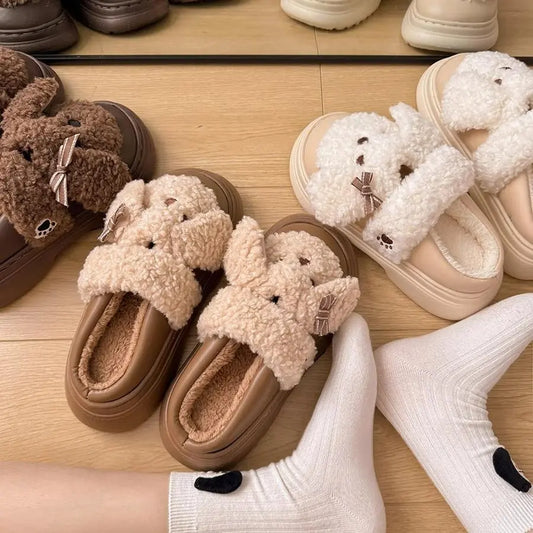 HiPookies™ Cute Dog Cotton Slippers for Women