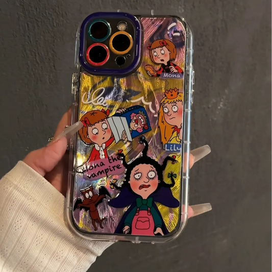 HiPookies™ Doodle Little Witch Mona Case For iPhone 16 Series