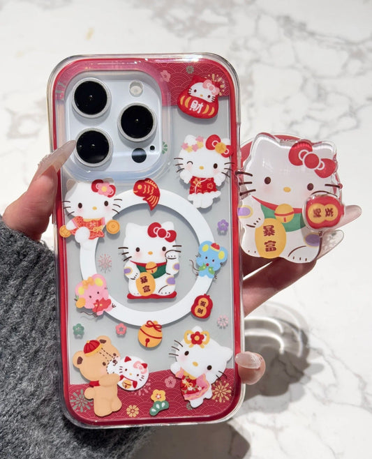 Lucky Kitty Fortune Case