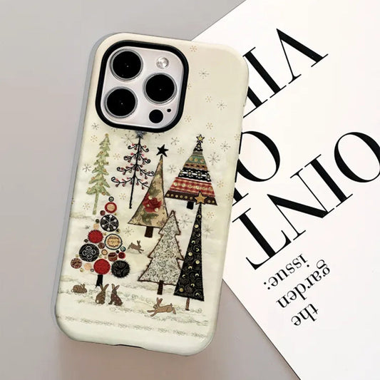 iPhone Series Multi Christmas Tree Phone Case