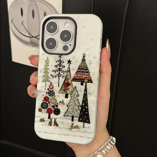 iPhone Series Multi Christmas Tree Phone Case