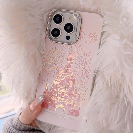 iPhone Series Castle & Firework Glow Phone Case