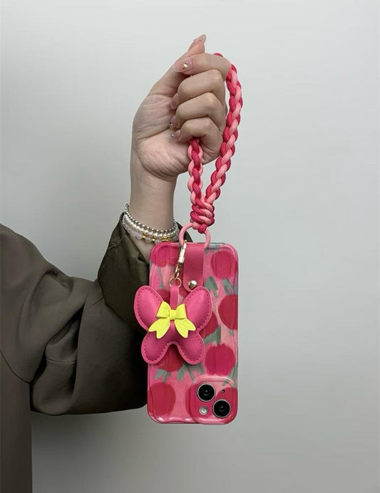 Red Wing Butterfly Phone Cover for iPhone Series