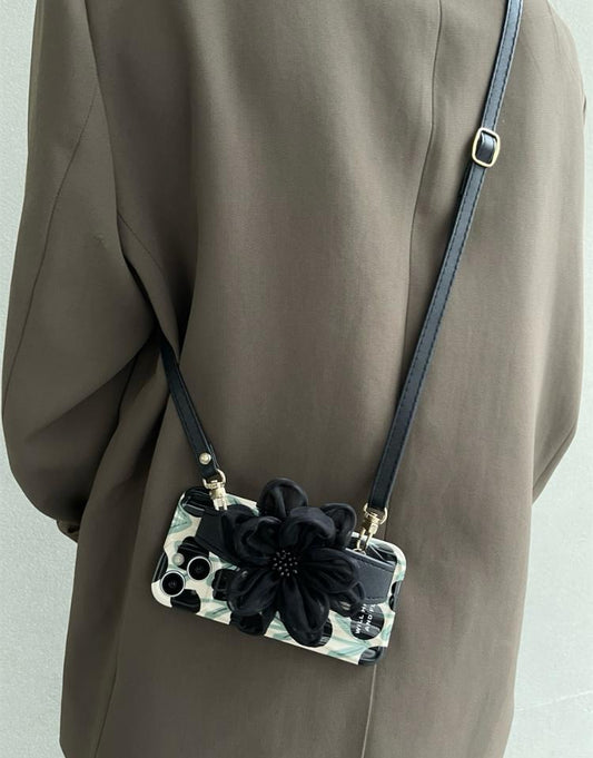 Black Rose iPhone Series Mobile Back Cover