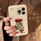 iPhone Series Christmas Tree Bowknot Phone Case