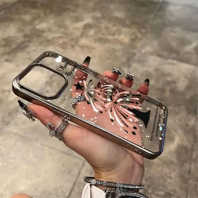 iPhone Series Christmas Fireworks Phone Case