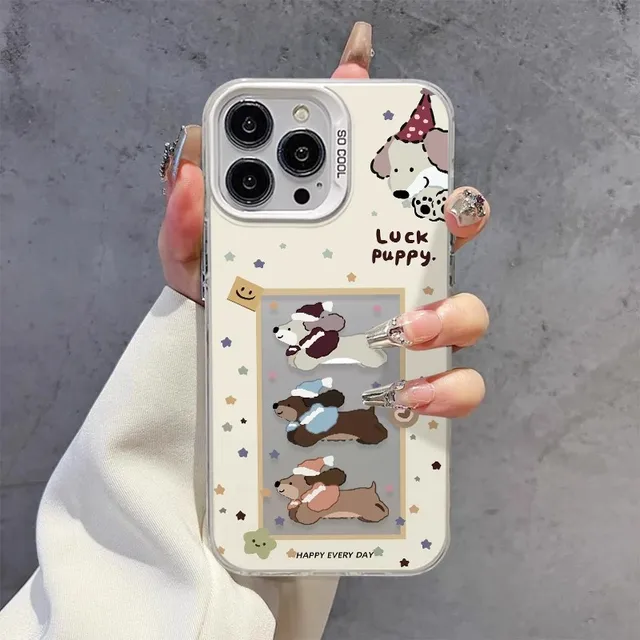 iPhone Series Cartoon Puppy Phone Case