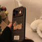 iPhone Series Christmas Puppy Leather Case