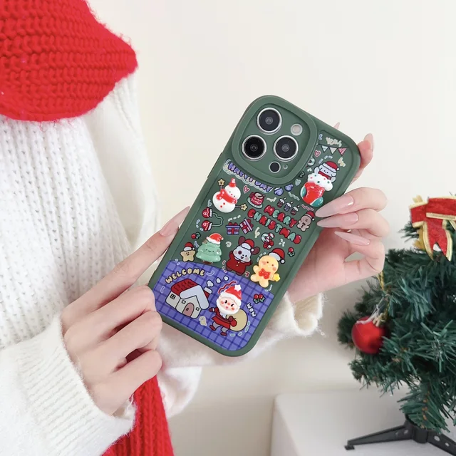 iPhone Series Merry Christmas Phone Charmed Case