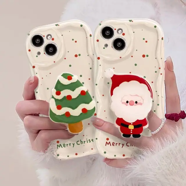 iPhone Series Santa Merry Christmas Tree Case