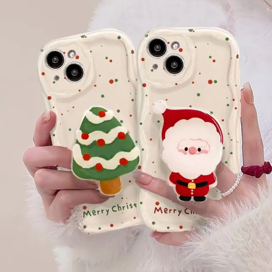 iPhone Series Santa Merry Christmas Tree Case