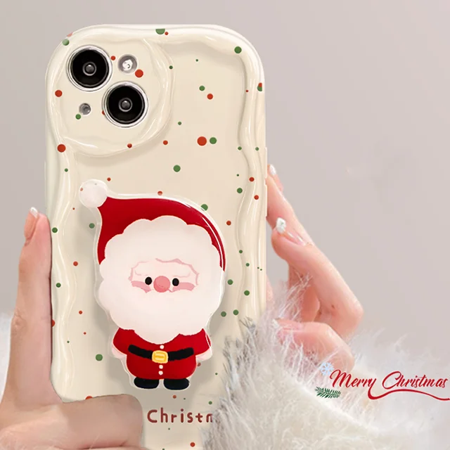 iPhone Series Santa Merry Christmas Tree Case