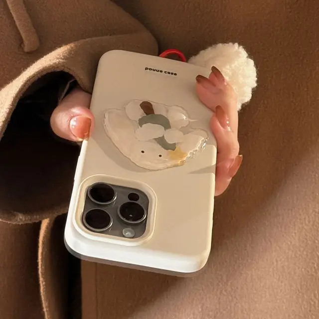 iPhone Series Cute Rabbit Bone Phone Case