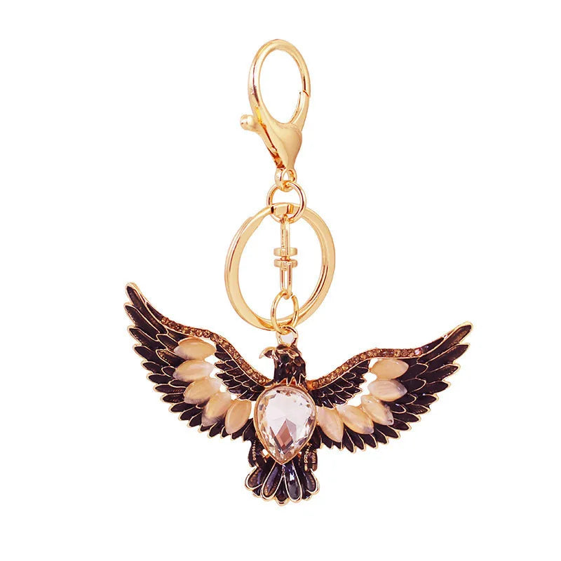 Spread Eagle Bird Wings Keychain