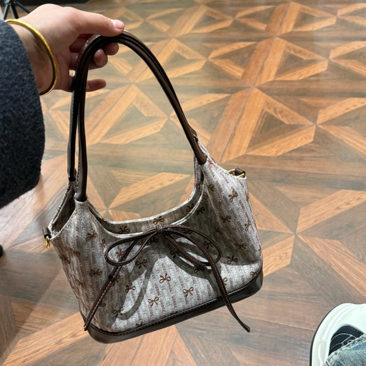 HiPookies™ Canvas Bow Pookie Tote Bag