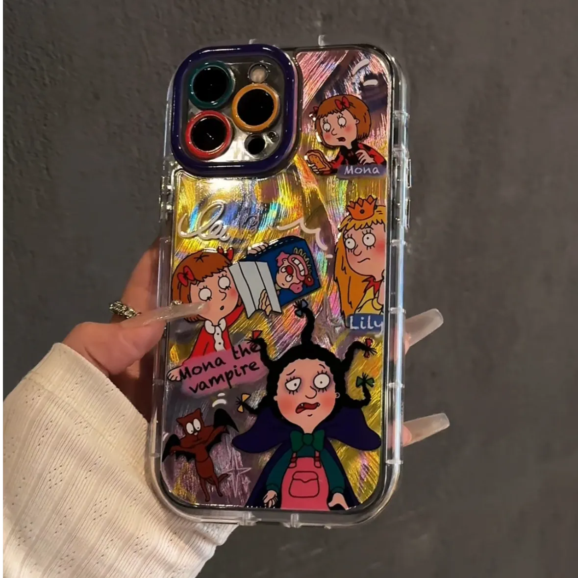 HiPookies™ Doodle Little Witch Mona Case For  iPhone 16 Series