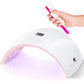 Nail Dryer LED UV Nail Lamp with LCD Display for Nail Art