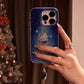 iPhone Series Kitty In Galaxy Blue Case