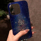 iPhone Series Kitty In Galaxy Blue Case