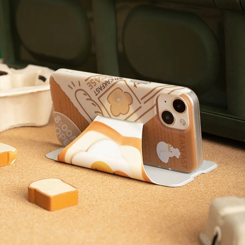 iPhone Series Breakfast Flip Phone Case