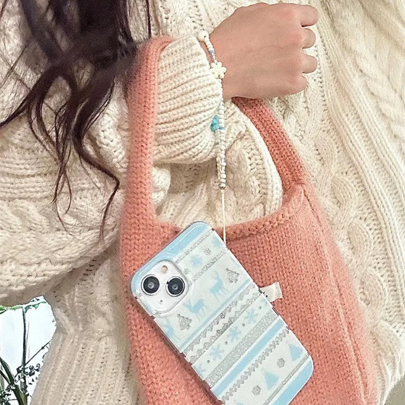 iPhone Series Christmas Pattern White Case