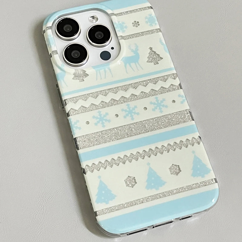 iPhone Series Christmas Pattern White Case