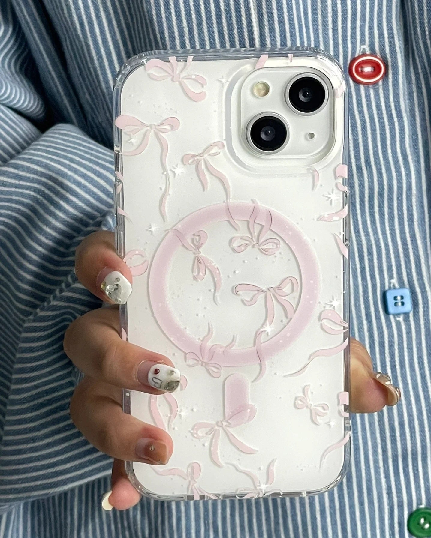 Blush Bow Elegance Case