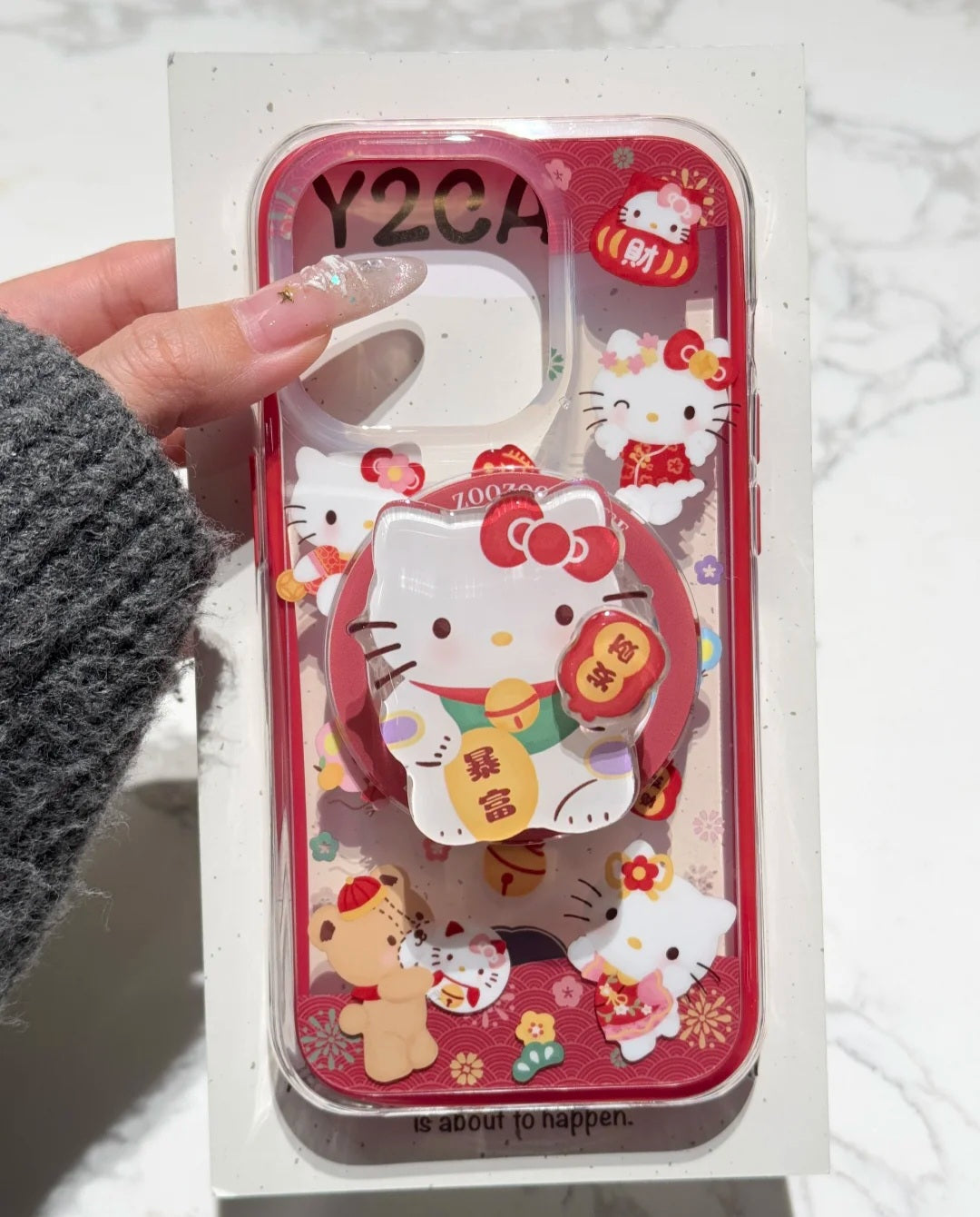 Lucky Kitty Fortune Case