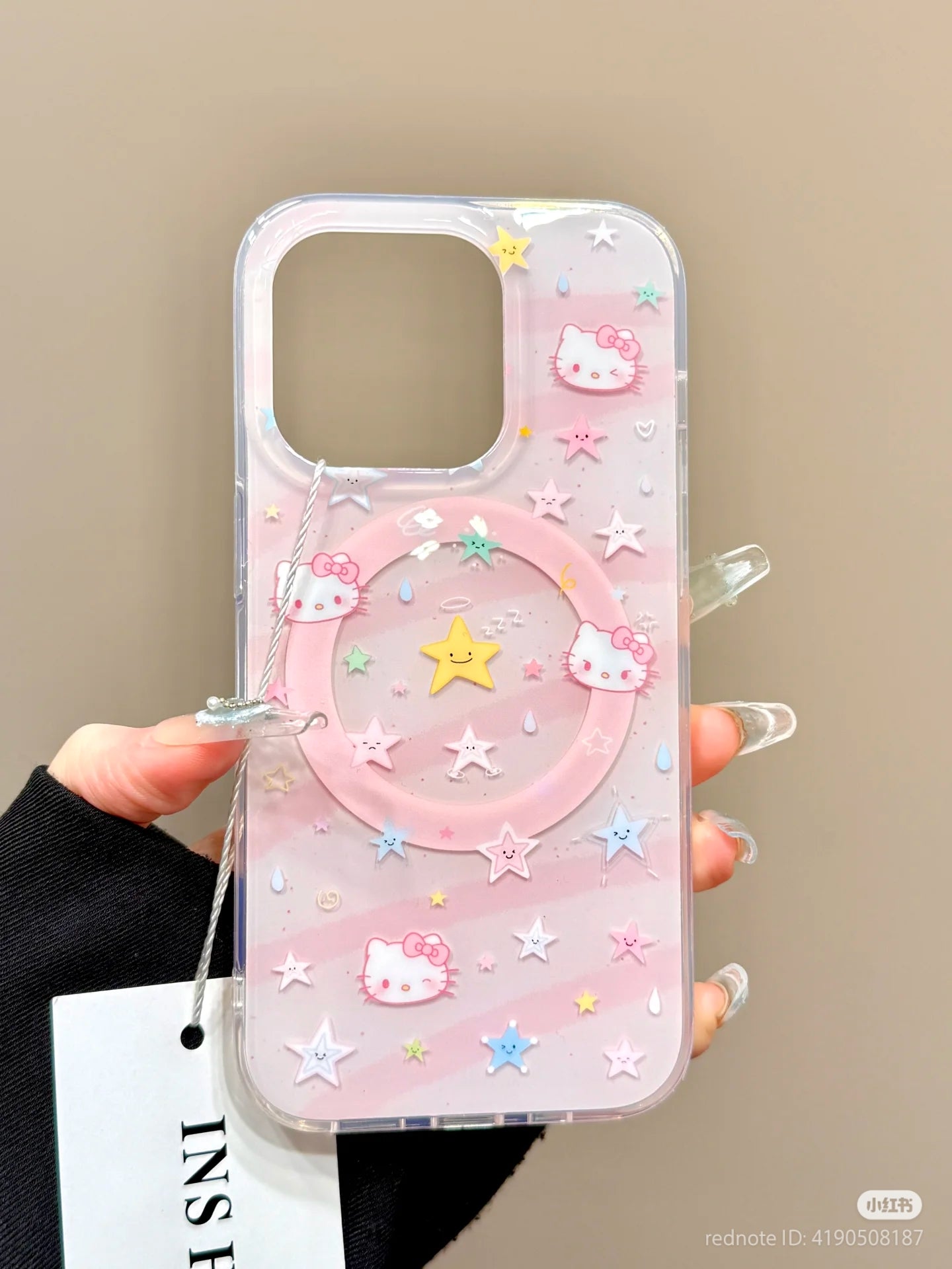 Starry Kitty Charm Case