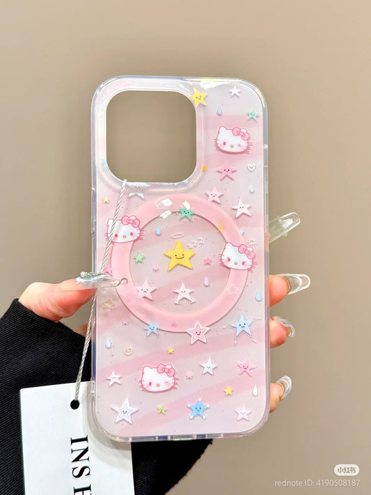 Starry Kitty Charm Case