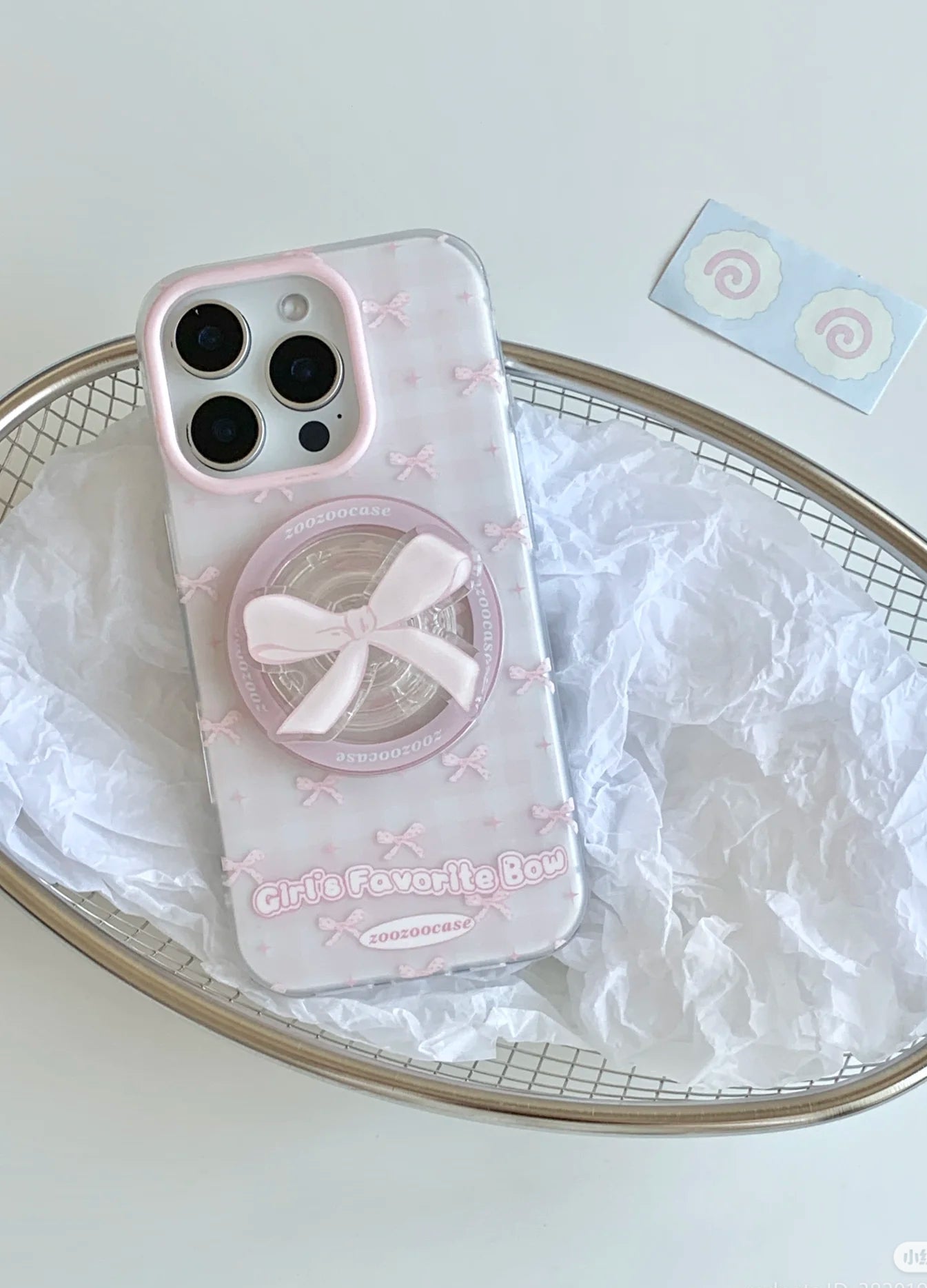 Soft Pink Ribbons MagSafe  Case