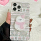 iPhone Series Glittery Christmas Pattern Case