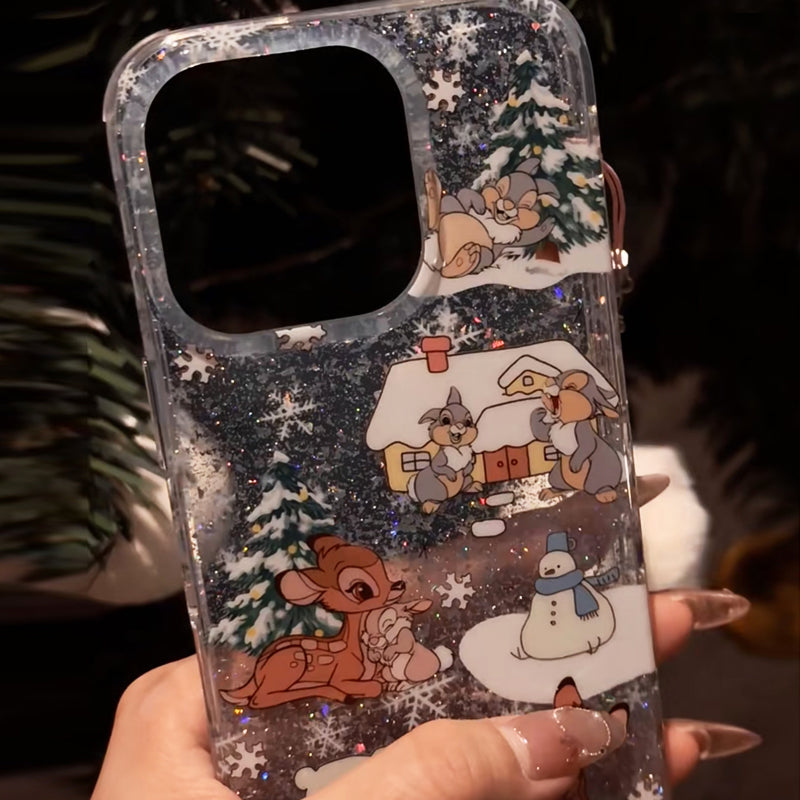 iPhone Series Christmas Vibe Deer Phone Case