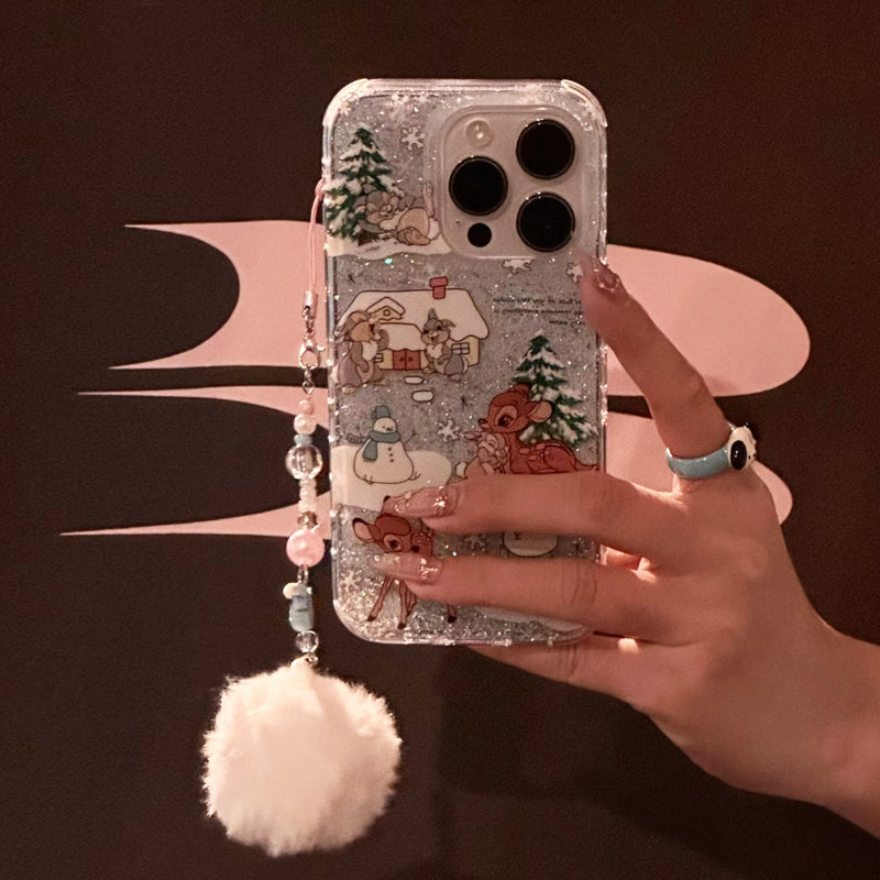 iPhone Series Christmas Vibe Deer Phone Case