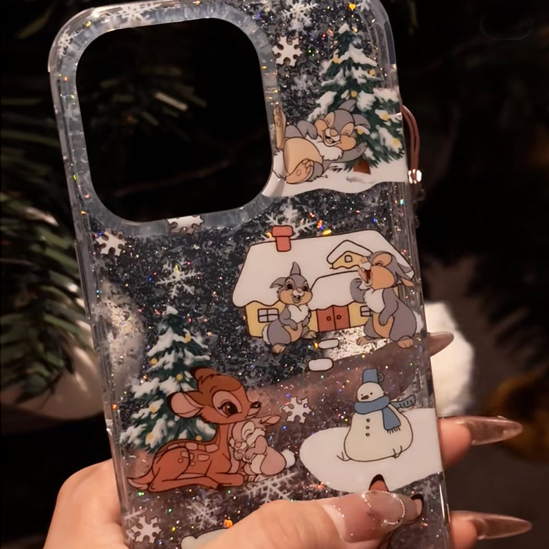 iPhone Series Christmas Vibe Deer Phone Case