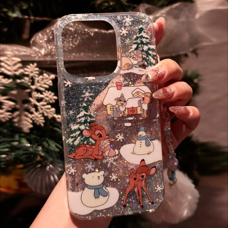 iPhone Series Christmas Vibe Deer Phone Case