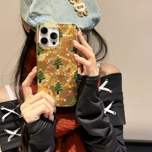 iPhone Series Christmas Special Yellow Phone Case