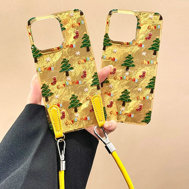 iPhone Series Christmas Special Yellow Phone Case