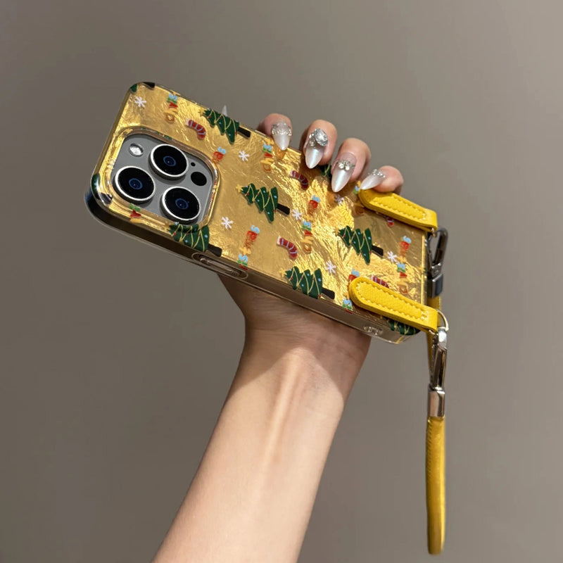 iPhone Series Christmas Special Yellow Phone Case