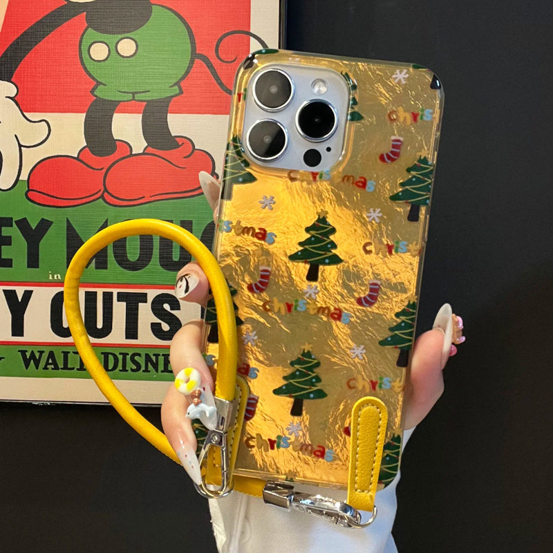 iPhone Series Christmas Special Yellow Phone Case