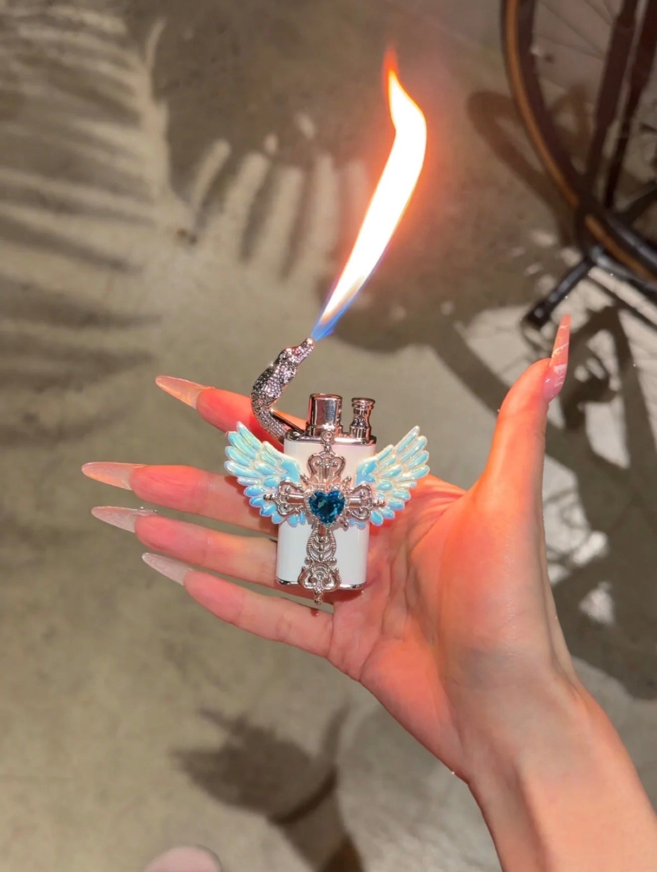 Angel Wing Lighter – Light Up with Style & Grace
