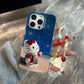 iPhone Series Magical Kitty Blue Sky Case
