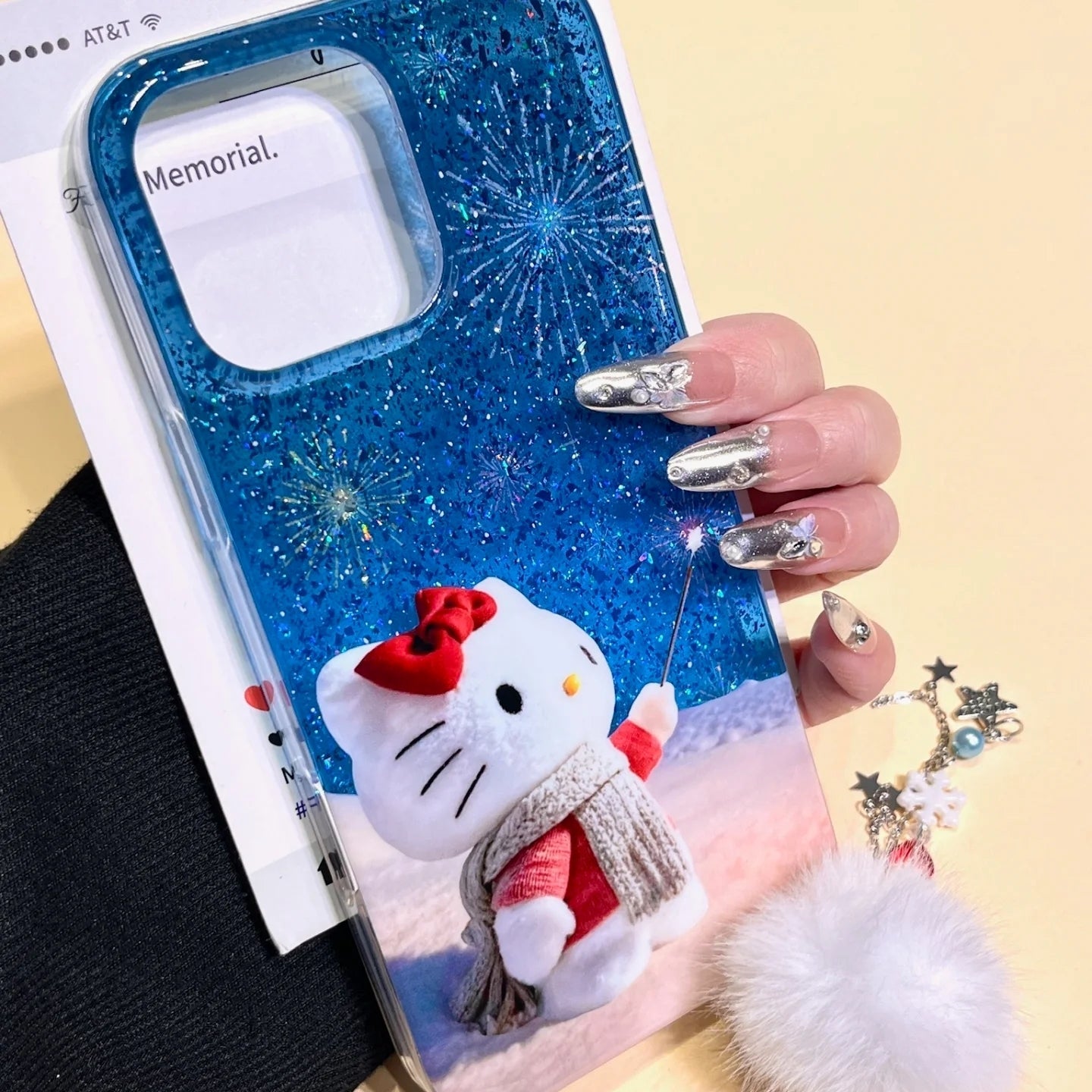iPhone Series Magical Kitty Blue Sky Case