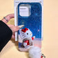 iPhone Series Magical Kitty Blue Sky Case