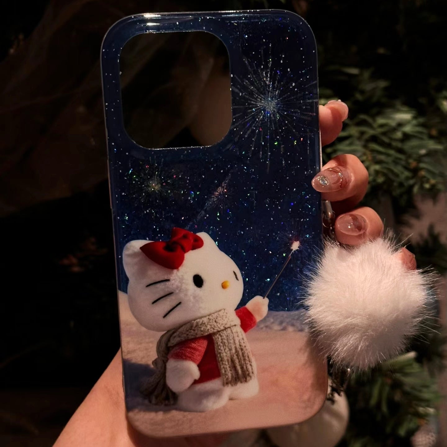 iPhone Series Magical Kitty Blue Sky Case