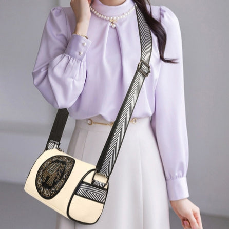 Embroidered Elephant Classy Sling Bag