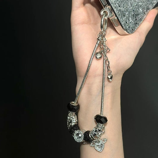 Studded Phone Chain Charm
