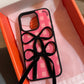 iPhone Series Pink Bow Style Phone Case