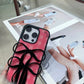 iPhone Series Pink Bow Style Phone Case